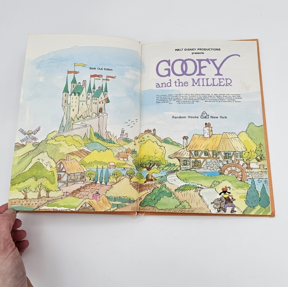 Walt Disney Goofy and the Miller Book 1978 HC 1st Ed - Picture 3 of 12
